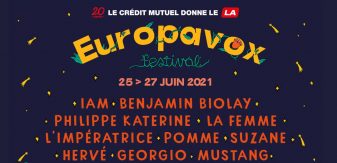 Europavox 2021 : Benjamin Biolay, Philippe Katerine, Pomme… Découvrez la programmation