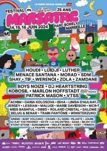 Affiche Marsatac 2024 Mai