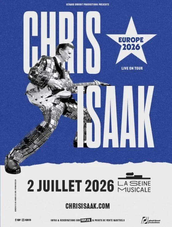 Chris Isaak à La Seine Musicale