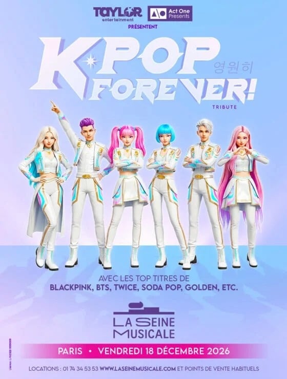 K Pop Forever à La Seine Musicale