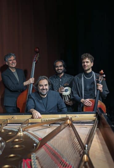 Visuel de la tournée André Manoukian Quartet