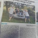 Article Concert Caritatif Croix Rouge Crottet