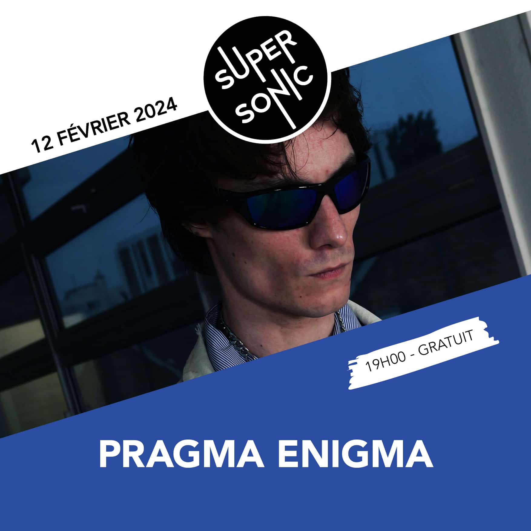 Affiche Pragma Enigma Supersonic