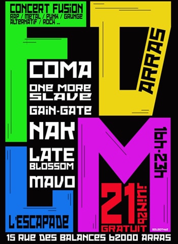 Affiche Riffx Fdlm